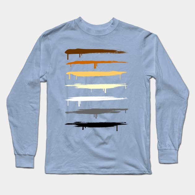 Bear Pride Colors Long Sleeve T-Shirt by ArtDiggs